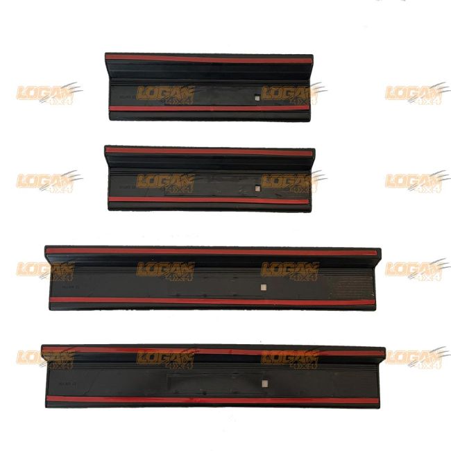LXBSXY 4Pezzi Acciaio Inossidabile Auto Battitacco Soglia Porta per Audi Q5 2008
