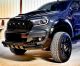 Bull Bar / Protezione / Barra Paraurti Anteriore Modello Tiger per Ford Ranger 2012 – 2023 T6 T7 T8 in Acciaio Verniciato Nero