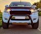Frontbügel / Frontschutzbügel / Bull Bar für Ford Ranger 2012 - 2023 T6 T7 T8 aus schwarz lackiertem Stahl