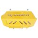 Piastra Sottomotore Paramotore Anteriore Protezione Sottoscocca GIALLA per Ford Ranger T6 T7 T8 2012 – 2023 Acciaio S355