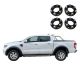 Set Parafanghi / Passaruota Slim con Foro Park Assist e Distanziali per Ford Ranger T8 2019 - 2023 