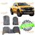Tappetini Interni Su Misura Anteriori Posteriori per Ford Ranger T9 2023 - 2024 Raptor, Wildtrak, Wildtrak X, XL, XLT, Limited, Tremor, Platinum