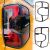 Cover Protezioni Fari / Fanali Posteriori per Ford Ranger T9 2023 – 2025