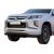 Bull Bar / Protezione / Barra Paraurti Anteriore Con Protezione Sottoscocca per Mitsubishi L200 2015 – 2023 in Acciaio Verniciato Nero 