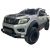 Frontbügel / Frontschutzbügel / Bull Bar Modell Tiger für Nissan Navara NP300 2015 - 2023 in lackiertem Schwarzstahl
