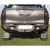 Heavy-Duty Black Rear Bumper Protector with LED Lights for Toyota Hilux Revo, Rocco, Invincible 2015 - 2024