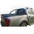 Copertura Cassone / Telo Copricassone Morbido per Nissan Navara NP300 2014 - 2023 + n. 4 Staffe per Installazione con Roll Bar