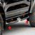 Trittbretter / Rockslider / Seitenschweller mit LED-Lichtern für Ford Ranger T9 2023 - 2024 Kohlenstoffstahl Modell mit Mittelpartition mit TÜV / ABE Teilegutachten