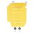 Piastra Paramotore Sottomotore Centrale per Ford Ranger Protezione Sottoscocca GIALLA in Acciaio S355 T6 T7 T8 2012 - 2023