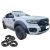 Elargisseurs d'ailes / Extensions d'ailes avec des Vis Esthétiques et Entretoises / Elargisseurs pour Ford Ranger T8 2019 - 2023 avec Capteurs de Stationnement Latéraux – Limited et Wildtrak