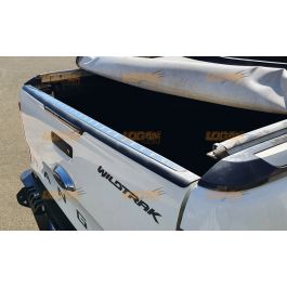 Heckklappenschutz Schutzleiste für die Heckklappe mit Abdeckung aus Stahl  für Ford Ranger 2012 - 2023 T6 T7 T8