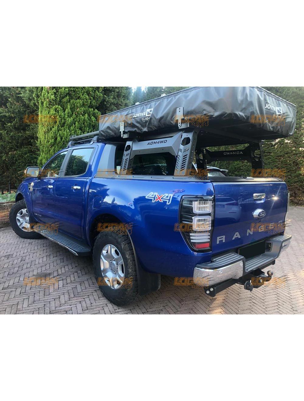 Bed Cargo Rack Tent Rollbar for Ford Ranger T6 T7 T8 2012 2022 Wildtrak with TUV