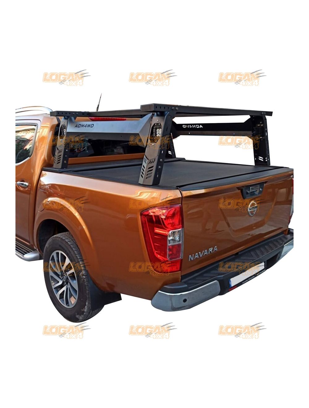 Überrollbügel sw mit Gitter Nissan Navara NP300 ab 2015