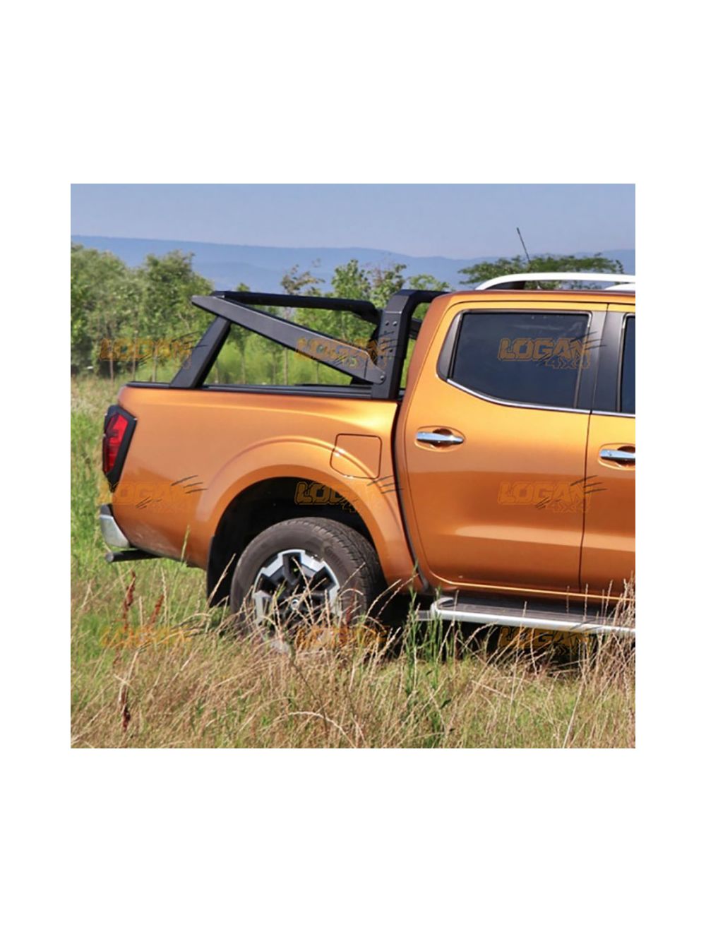 Bed Cargo Rack Tent Roll Bar for Nissan Navara NP300 2014 2023 with TUV ABE Certification