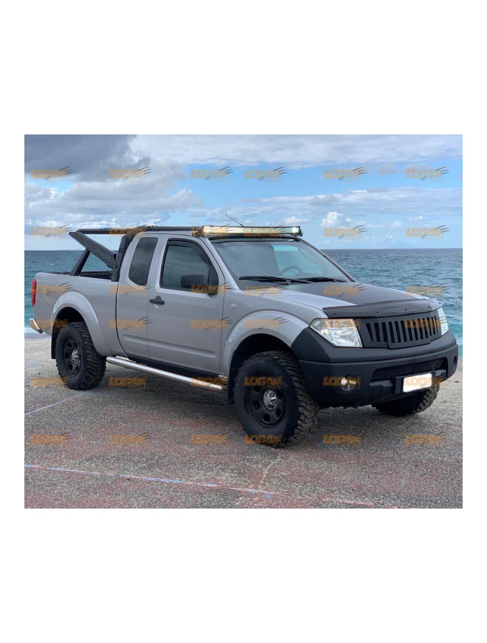 Bed Cargo Rack Tent Roll Bar for Nissan Navara D40 2005 2015 with TUV ABE Certification