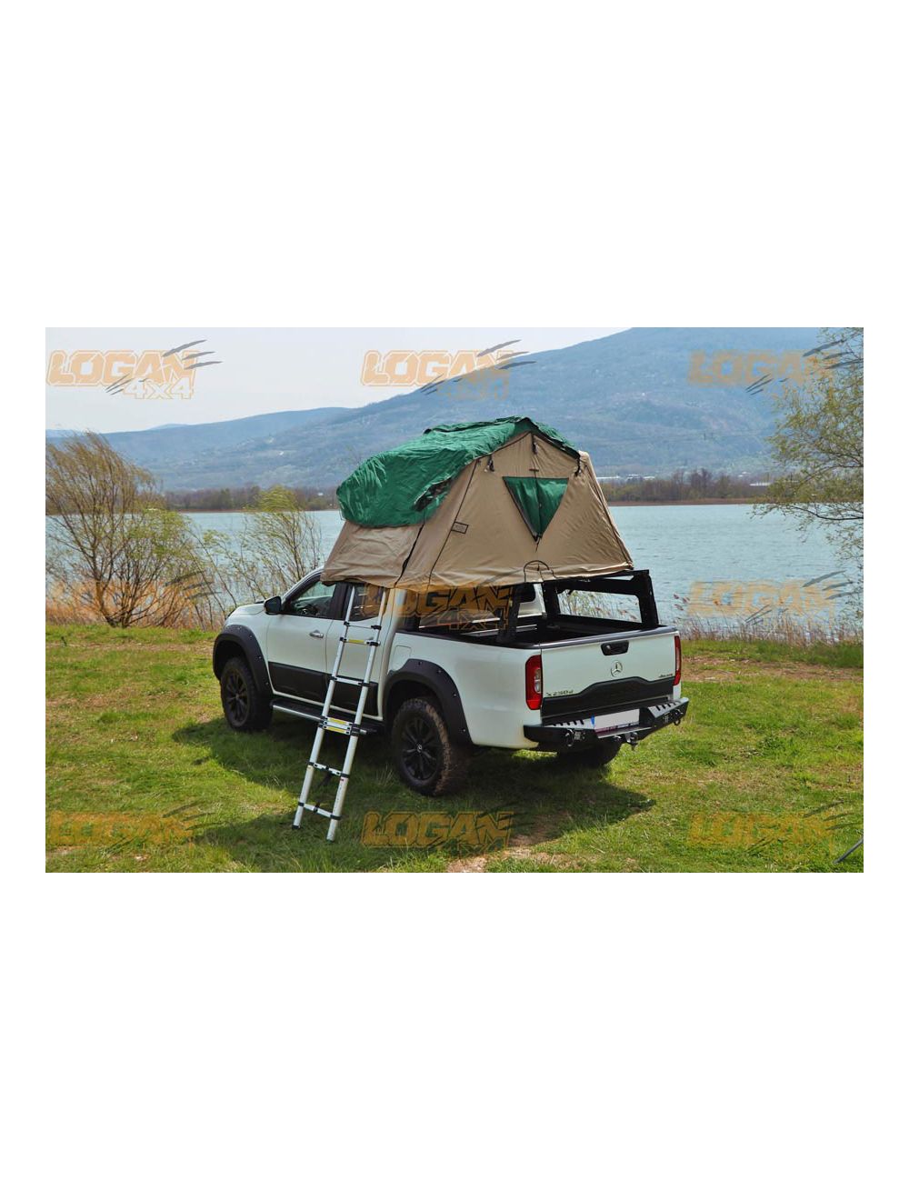 Bed Cargo Rack Tent Roll Bar for Ford Ranger 2012 2024 T6 T7 T8 T9 XL
