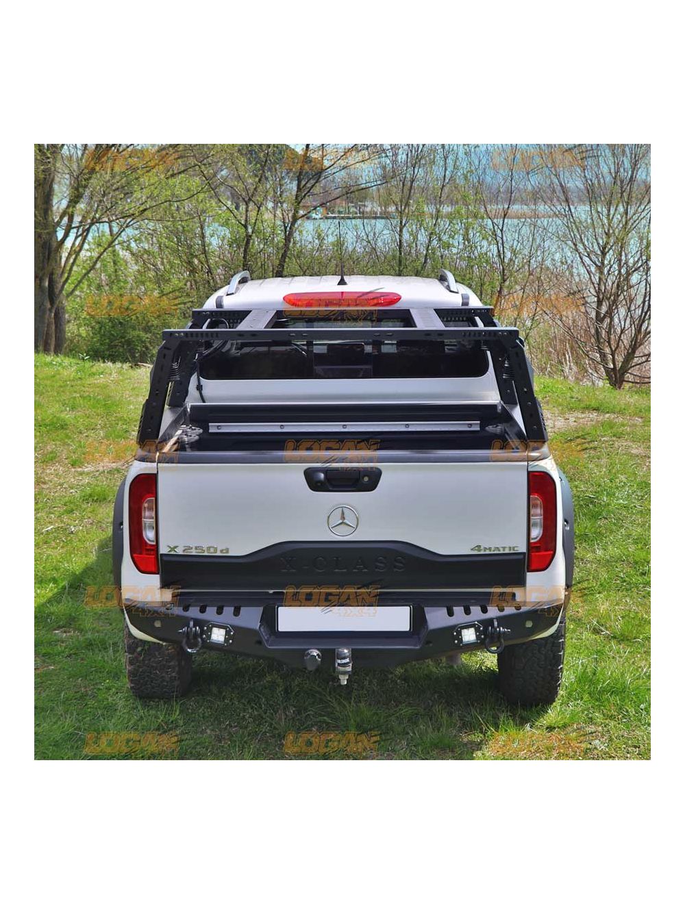Bed Cargo Rack Tent Rollbar for Toyota Hilux 2005 2023 with TUV ABE Certification