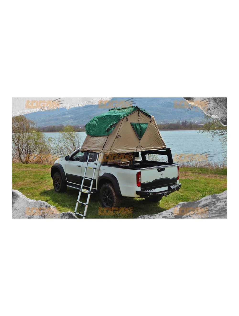 Bed Cargo Rack Tent Rollbar for Nissan Navara NP300 D23 2014 2023 e D40 2005 2015