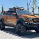 Pedane Laterali Sottoporta per Nissan Navara D40 2005 – 2015 in Acciaio al Carbonio con Certificazione TÜV / ABE