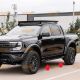 Pedane Laterali Sottoporta per Ford Ranger T9 2023 - 2024 in Acciaio al Carbonio con Certificazione TÜV / ABE