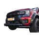Bull Bar / Protezione / Barra Paraurti Anteriore Modello Tiger per Ford Ranger T9 2023 - 2025 in Acciaio Verniciato Nero (Tutti gli allestimenti)