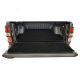 Set 2 Tappeti neri per Cassone e Sponda resistenti ad acqua in moquette nautica waterproof per Ford Ranger 2012 - 2023 T6 T7 T8