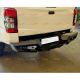 Paraurti Posteriore Nero per Uso Gravoso per Mitsubishi L200 2015 - 2023