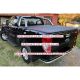 Laderaumabdeckung / Laderaumplane für Ford Ranger 2012 – 2022 SUPER ed EXTRA Cab - Passt zum originalen Überrollbügel