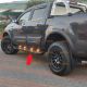 Pedane Laterali Sottoporta con Luci Led per Ford Ranger T6 T7 T8 2012 – 2023 in Acciaio al Carbonio con Certificazione TÜV / ABE