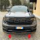 Bull Bar / Protezione / Barra Paraurti Anteriore Tubolare per Ford Ranger RAPTOR T9 2023 – 2025 in Acciaio Verniciato Nero