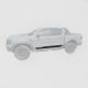 Türaufsätze / Seitenleisten / Prallschutz für den Ford Ranger T9 RAPTOR 2023 - 2025