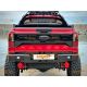 Heckstoßstange / Schwarzer Stoßstagen / Heckstossstange Hinten mit LED-Lichtern für Ford Ranger T9 2023 – 2025