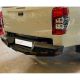 Paraurti Posteriore Nero per Uso Gravoso per Nissan Navara NP300 2014 - 2023 