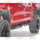 Pedane Laterali Sottoporta con Luci Led per Toyota Hilux 2015 – 2023 Modello con Partizione Centrale in Acciaio al Carbonio con Certificazione TÜV / ABE